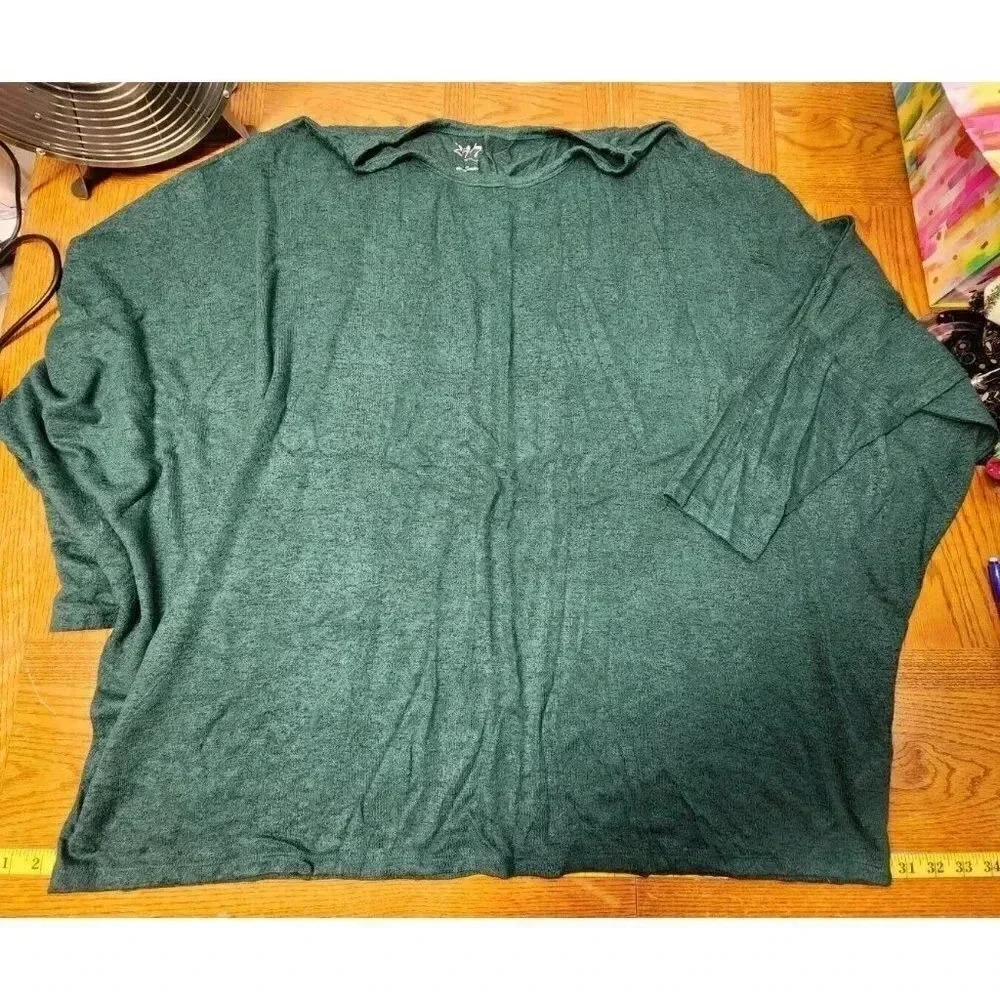 Women's Forest Green Oversized Sweater
